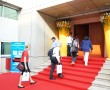 Delegates arriving at main hall