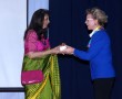 Dr Indu Shahani and Beatrice Caston