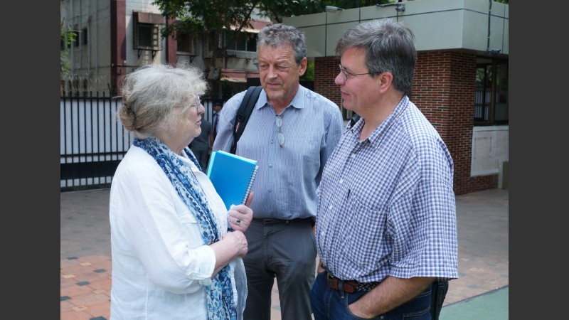 Caroline Ellwood, Walther Hetzer, Robert Harrison