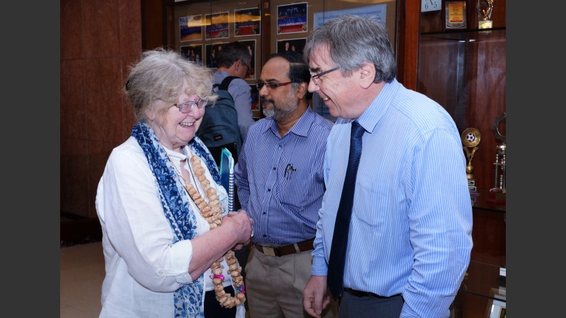 Caroline Ellwood, Nandakumar Venkatraman, Phil Hudson