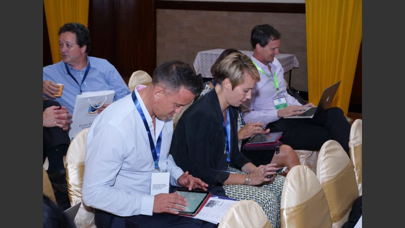 Audience in main hall