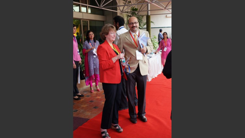 Dr Mary Hayden, Girish Kamath