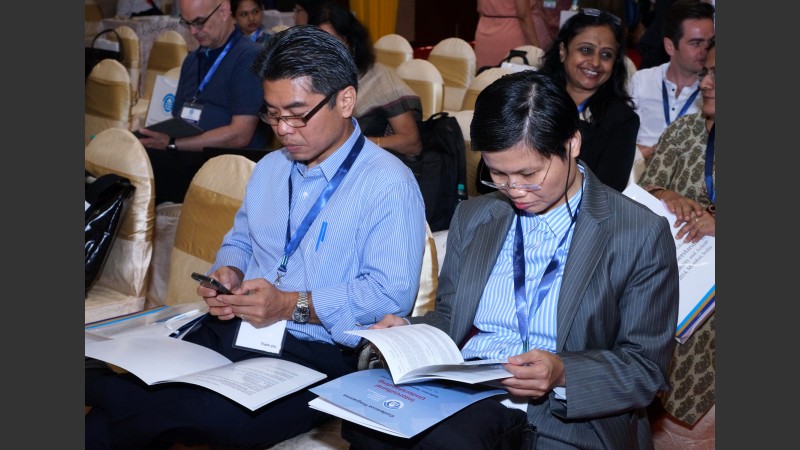 Audience in main hall