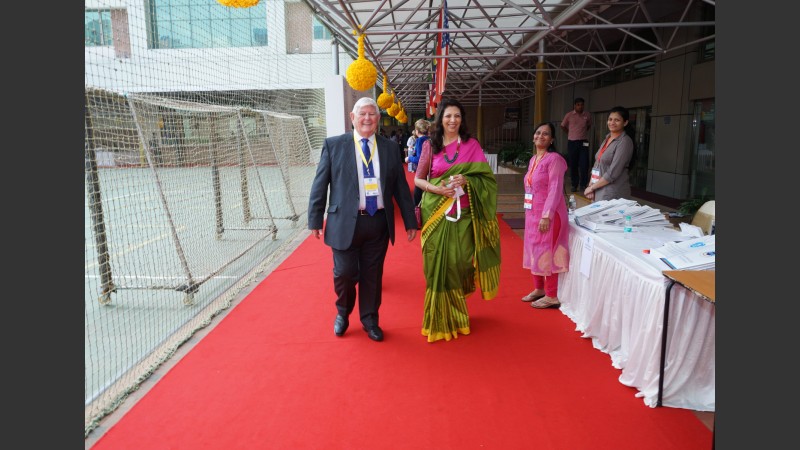 Prof Jeff Thompson and Dr Indu Shahani