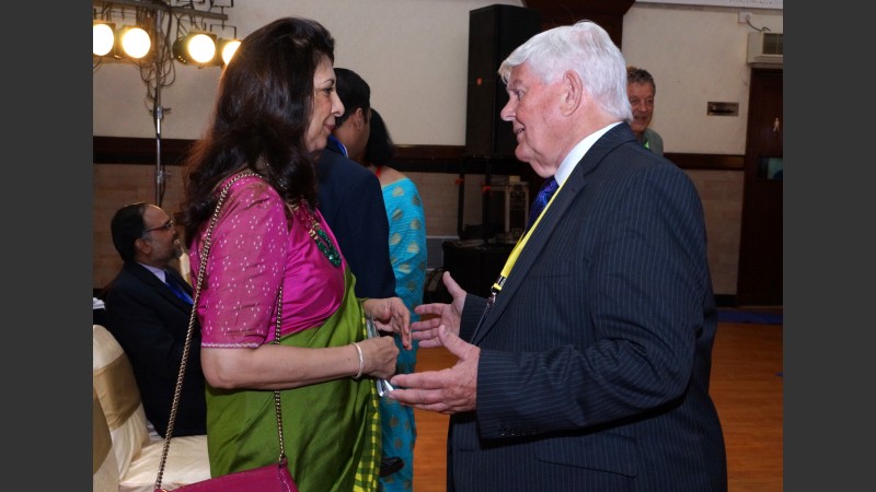 Dr Indu Shahani and Prof Jeff Thompson