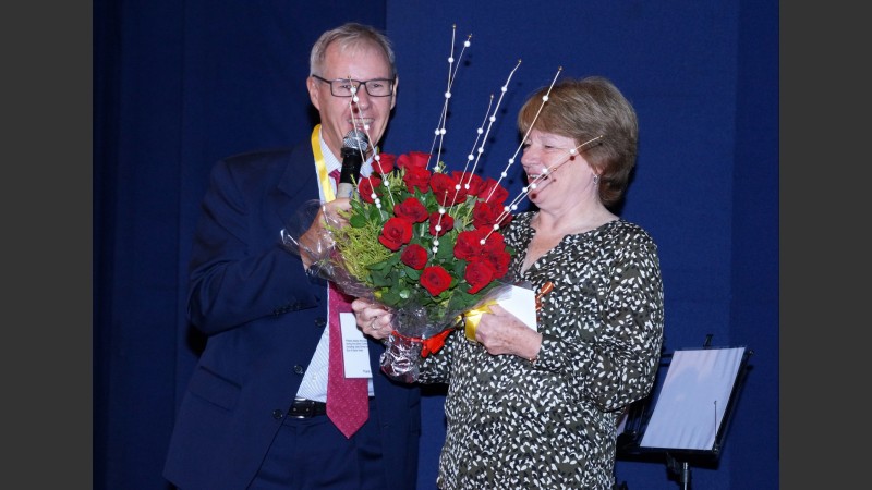 Terry Haywood and Ann Puntis