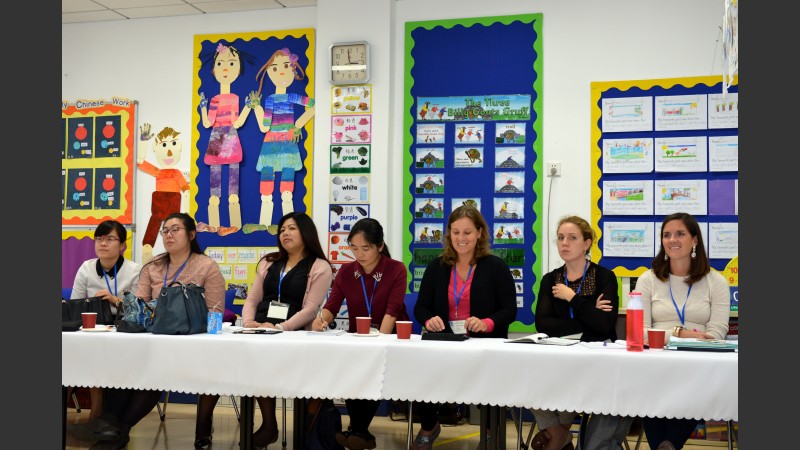 members of a teaching panel